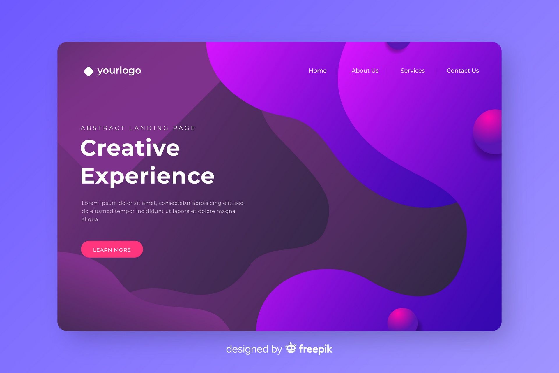  Landing Page Design